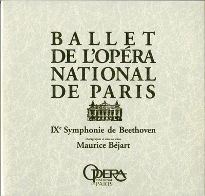 パリ・オペラ座・バレエ団1999年日本公演「第九交響曲」プログラム