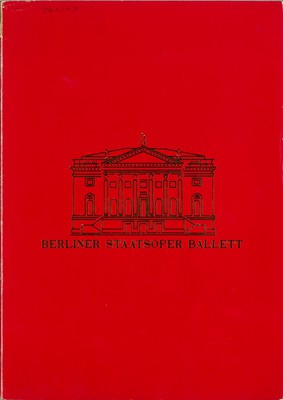 1974年ベルリン国立歌劇場バレエ団日本公演 「バレエ名作集(A)」