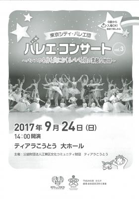 東京シティ・バレエ団　バレエコンサート　vol.3　～バレエの名作と共におくるパパと娘の素敵な物語～